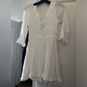 White summer dress